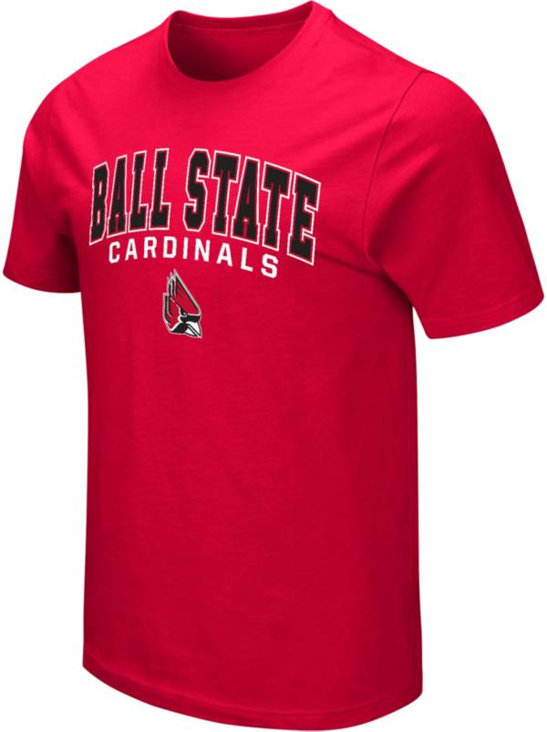 Colosseum Men's Ball State Cardinals Cardinal T-Shirt product image