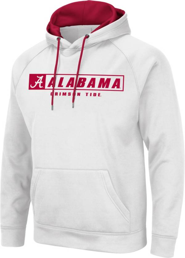 Colosseum Men's Alabama Crimson Tide White Hoodie | Dick's Sporting Goods