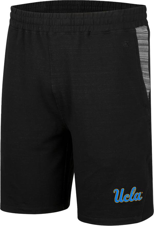 Colosseum Men's UCLA Bruins Black Thunder Fleece Shorts product image