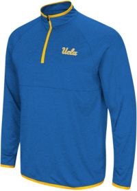 Colosseum Men's UCLA Bruins True Blue Rival 1/4 Zip Jacket