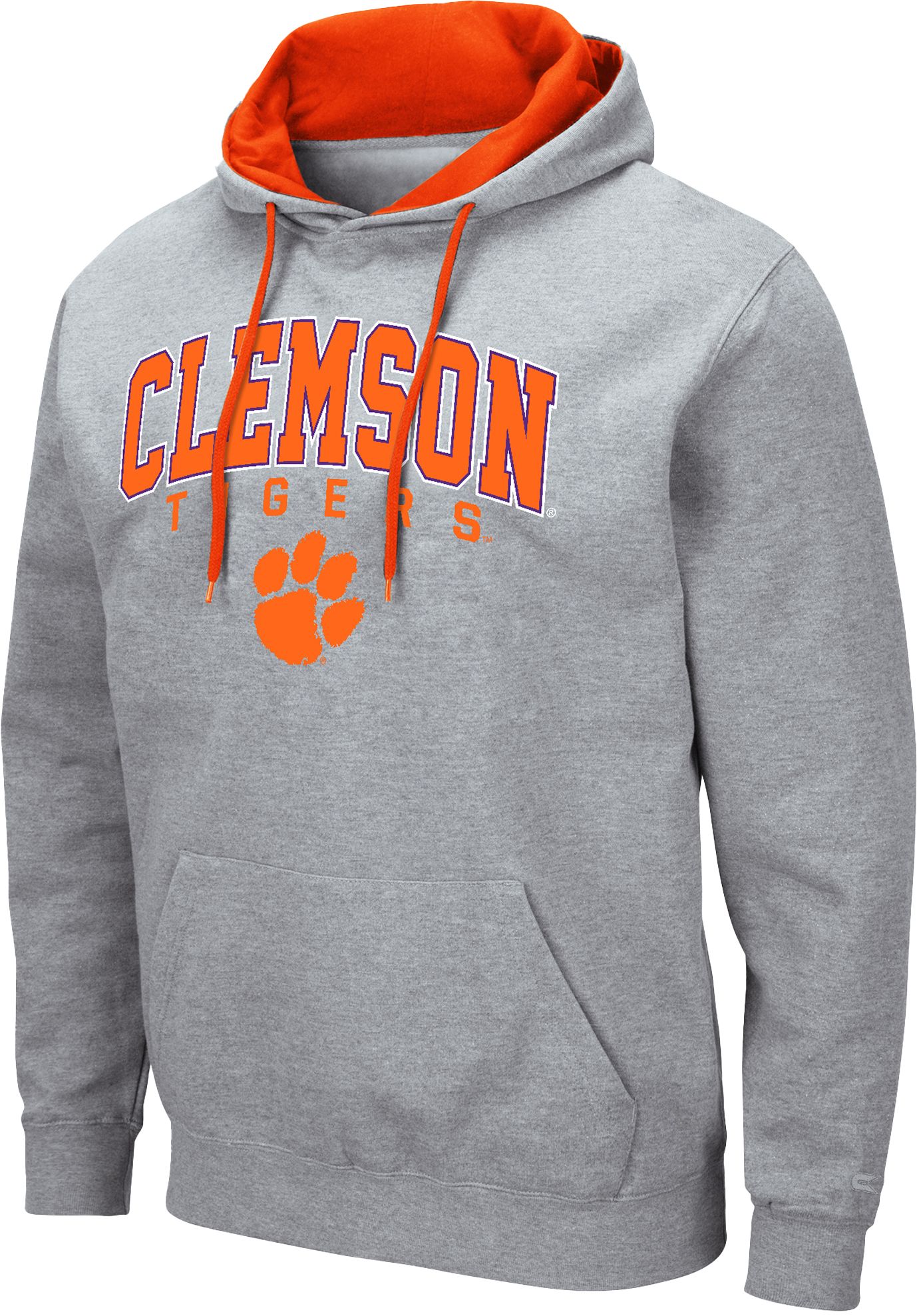 Colosseum Men's Clemson Tigers Grey Hoodie | Dick's Sporting Goods