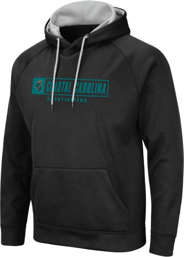 Colosseum Men s Coastal Carolina Chanticleers Black Hoodie