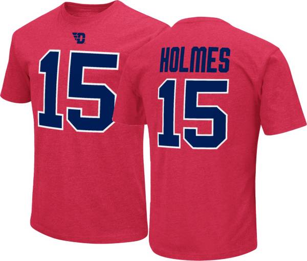 Colosseum Men's Dayton Flyers Red DaRon Holmes #15 T-Shirt product image