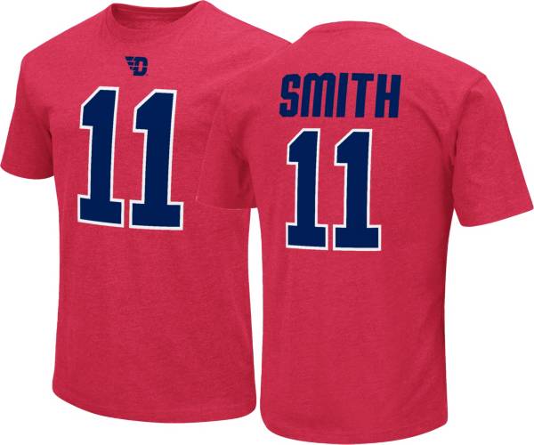 Colosseum Men's Dayton Flyers Red Malachi Smith #11 T-Shirt product image