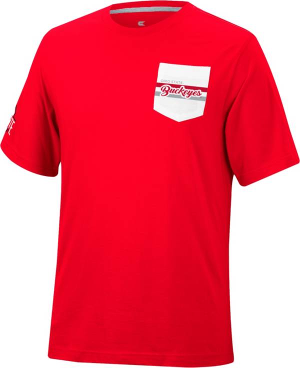 Colosseum Men's Ohio State Buckeyes Scarlet League Game T-Shirt product image