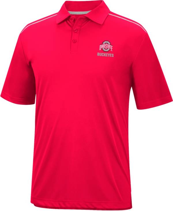 Colosseum Men's Ohio State Buckeyes Scarlet Polo product image