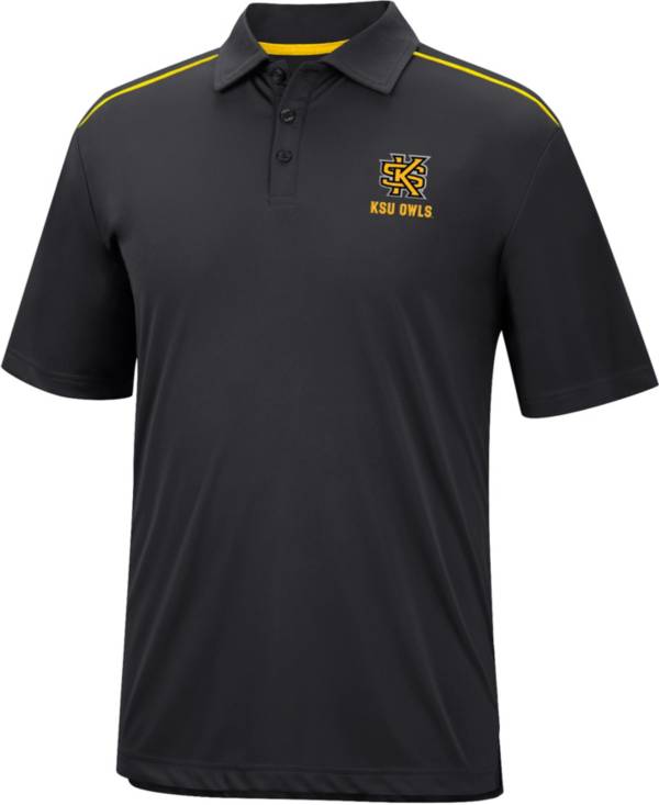 Colosseum Men's Kennesaw State Owls Black Polo product image