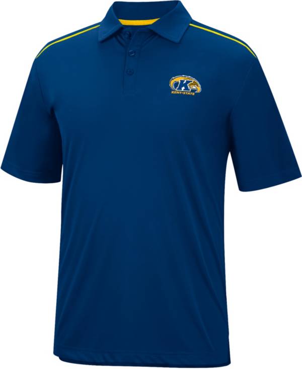 Colosseum Men's Kent State Golden Flashes Navy Blue Polo product image