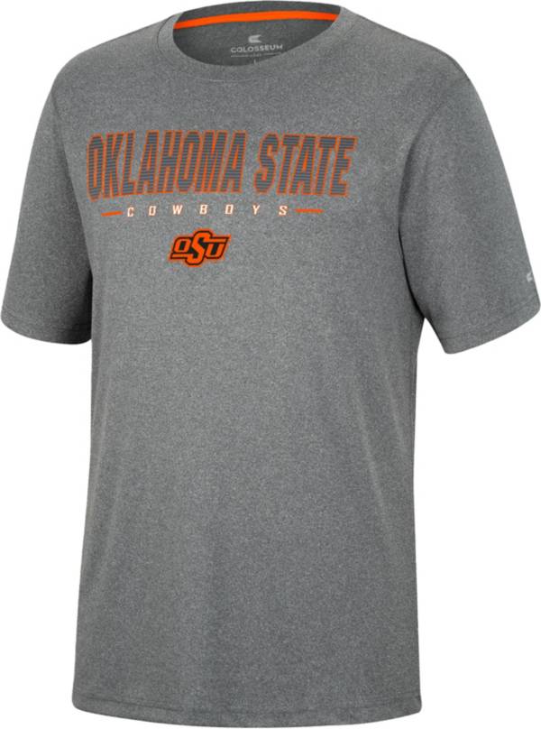 Colosseum Men's White and Orange Oklahoma State Cowboys Free