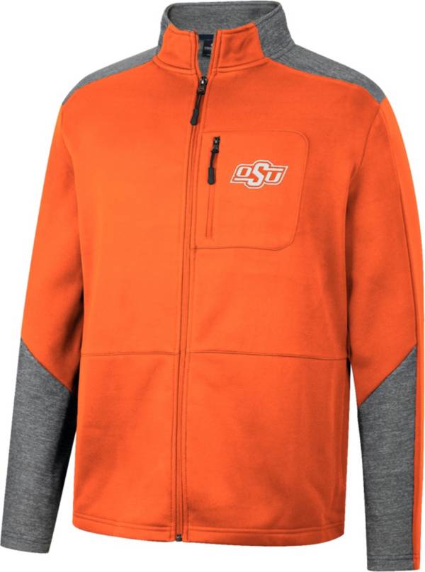Colosseum Men's Oklahoma State Cowboys Orange Playin Full Zip Jacket product image