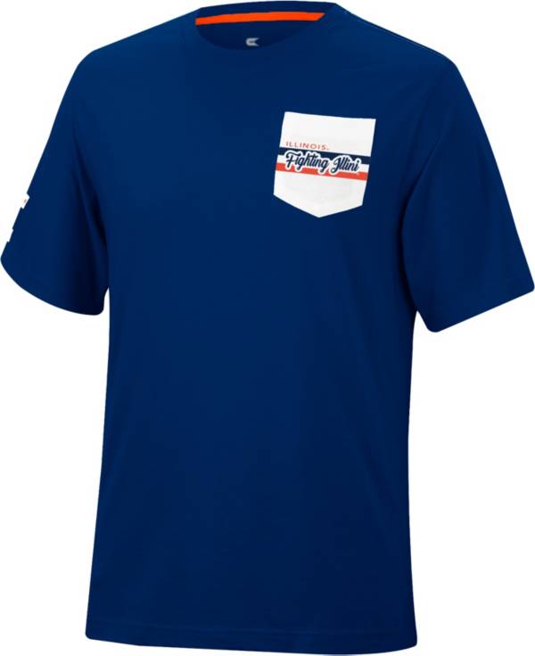 Colosseum Men's Illinois Fighting Illini Blue League Game T-Shirt product image