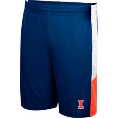 sorry, Colosseum Men's Illinois Fighting Illini Blue Basketball Shorts is currently out of stock