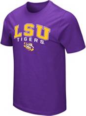 Nike Men's LSU Tigers Purple Geaux Tigers Dri-FIT Tri-Blend T-Shirt