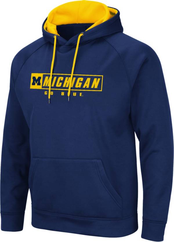 Colosseum Men's Michigan Wolverines Navy Hoodie product image