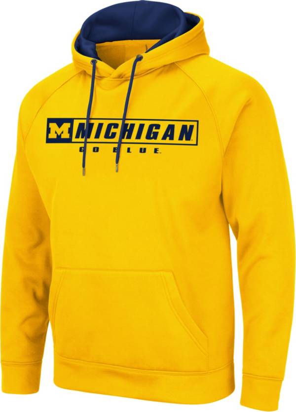 Colosseum Men's Michigan Wolverines Maize Hoodie product image