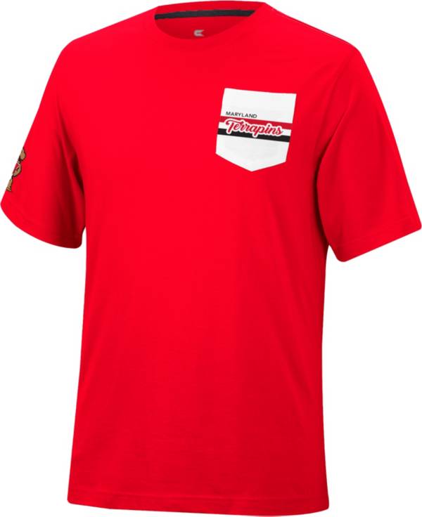 Colosseum Men's Maryland Terrapins Red League Game T-Shirt product image