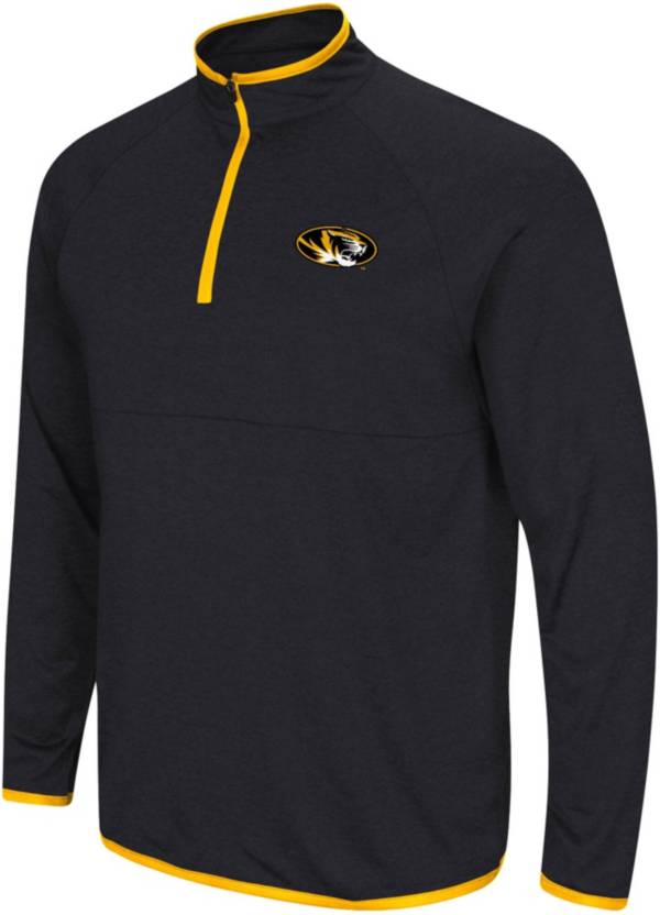 Colosseum Men's Missouri Tigers Black Rival 1/4 Zip Jacket | Dick's ...