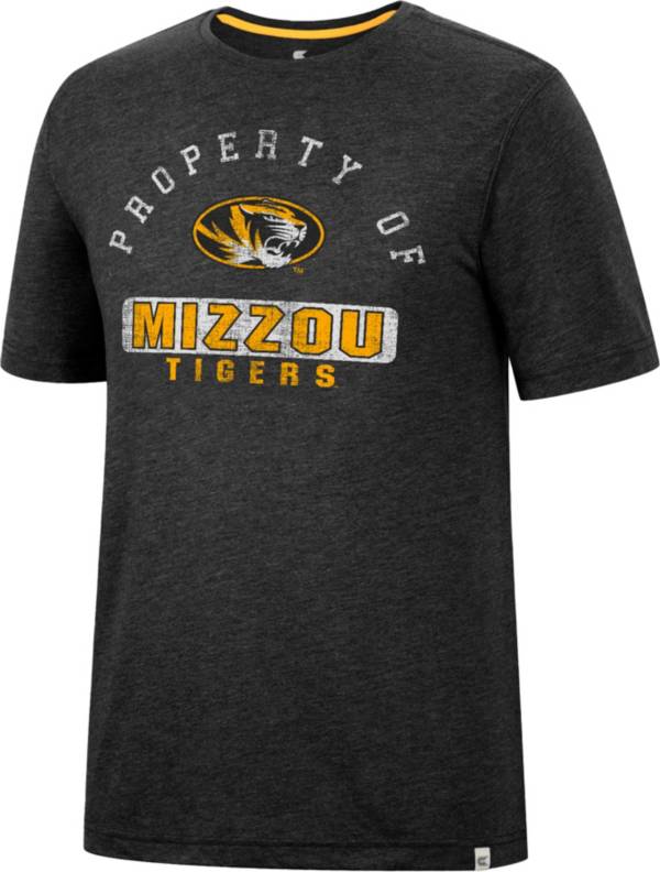 Colosseum Men's Missouri Tigers Black Tri-Blend T-Shirt product image