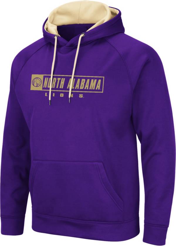 Colosseum Men's North Alabama Lions Purple Hoodie product image