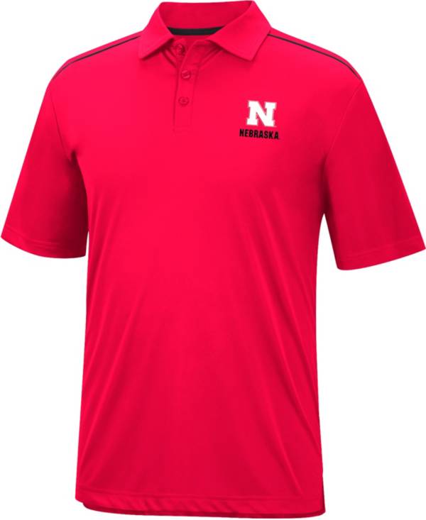 Colosseum Men's Nebraska Cornhuskers Scarlet Polo Dick's Sporting Goods