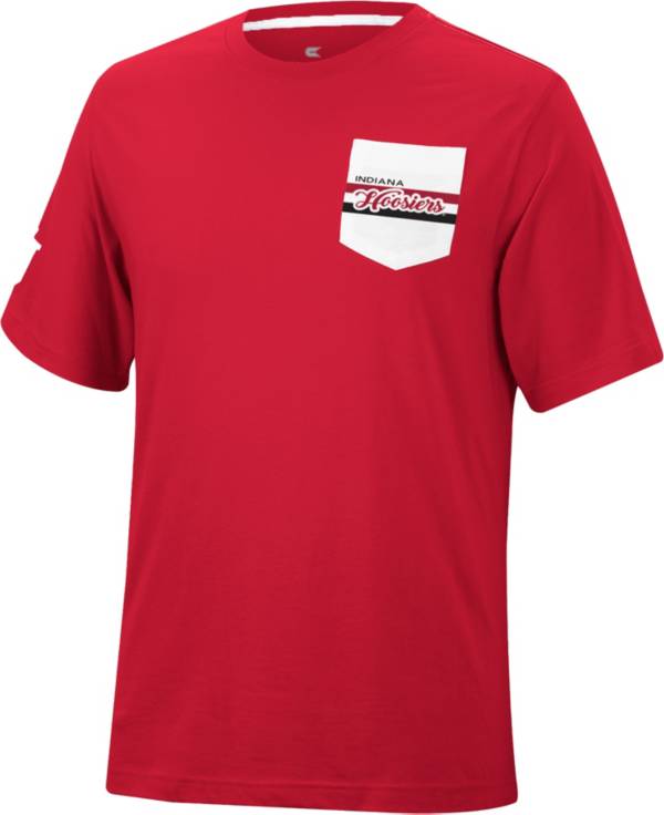 Colosseum Men's Indiana Hoosiers Crimson League Game T-Shirt product image