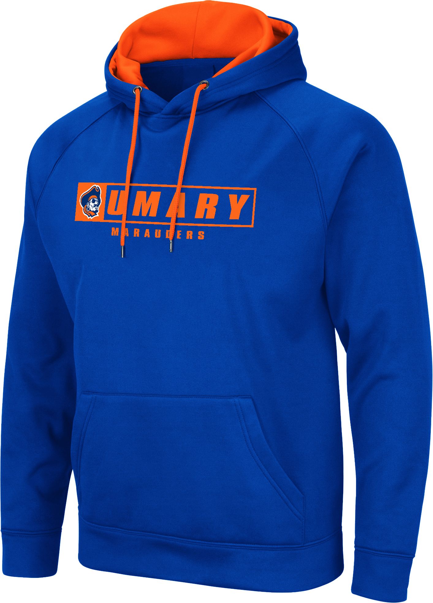 Colosseum Men's Mary Marauders Blue Hoodie