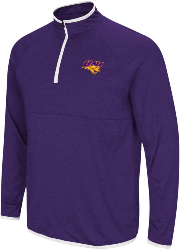 Colosseum Men's Northern Iowa Panthers  Purple Rival 1/4 Zip Jacket product image