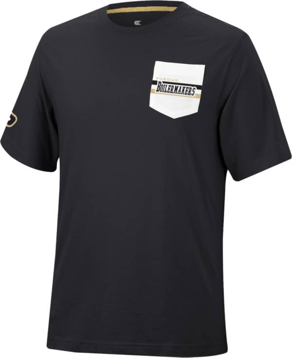 Colosseum Men's Purdue Boilermakers Black League Game T-Shirt product image