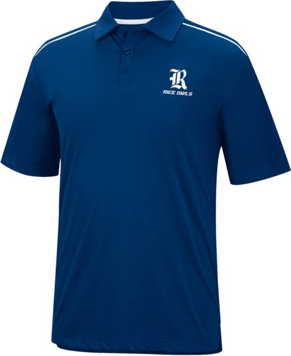 Colosseum Men's Rice Owls Blue Polo product image