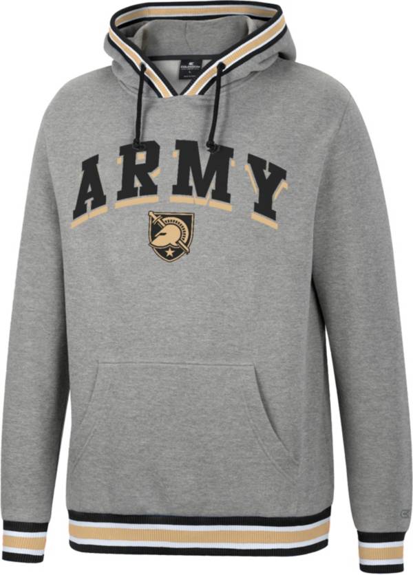 Colosseum Men's Army West Point Black Knights Grey Baller Pullover Hoodie product image