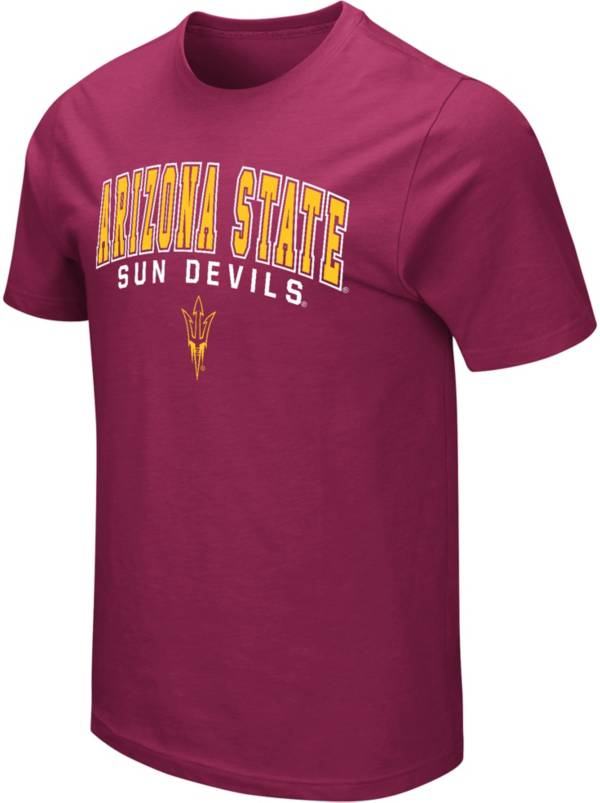 Dick\'s State Devils T-Shirt | Sun Arizona Sporting Colosseum Goods Men\'s Maroon