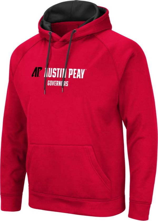 Colosseum Men's Austin Peay Governors Red Hoodie product image
