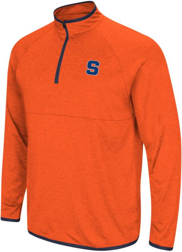 Colosseum Men's Syracuse Orange Orange Rival 1/4 Zip Jacket product image