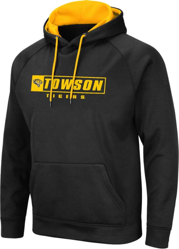 Colosseum Men's Towson Tigers Black Hoodie product image