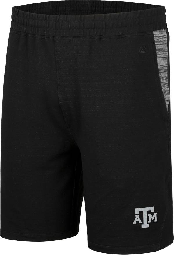 Colosseum Men's Texas A&M Aggies Black Thunder Fleece Shorts product image