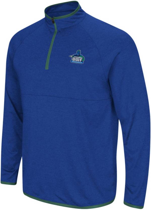 Colosseum Men's West Florida Argonauts Royal Blue Rival 1/4 Zip Jacket product image