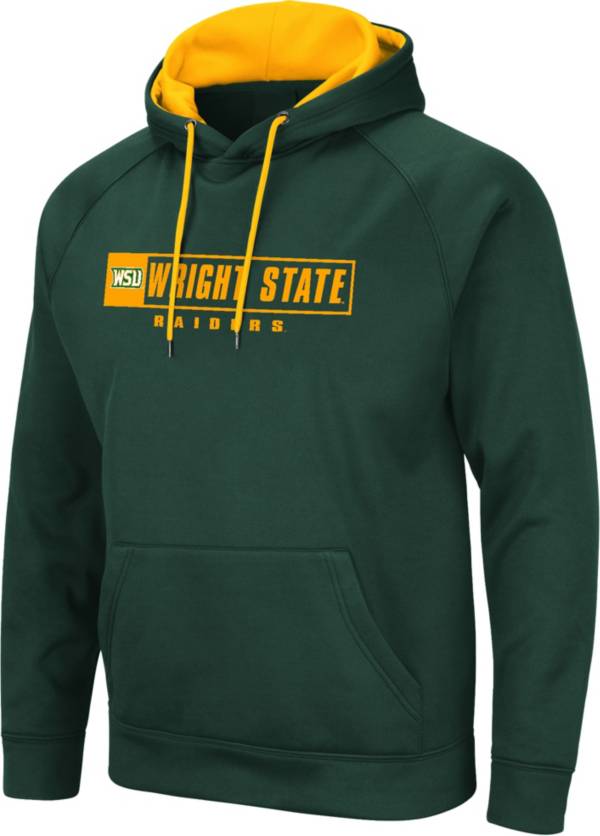 Colosseum Men's Wright State Raiders Green Hoodie product image