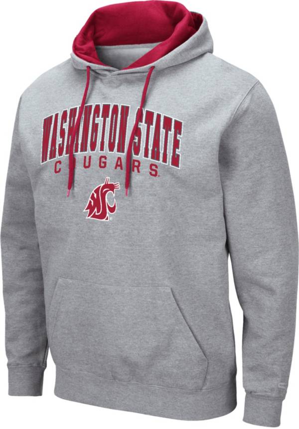Colosseum Men's Washington State Cougars Grey Hoodie | Dick's Sporting ...