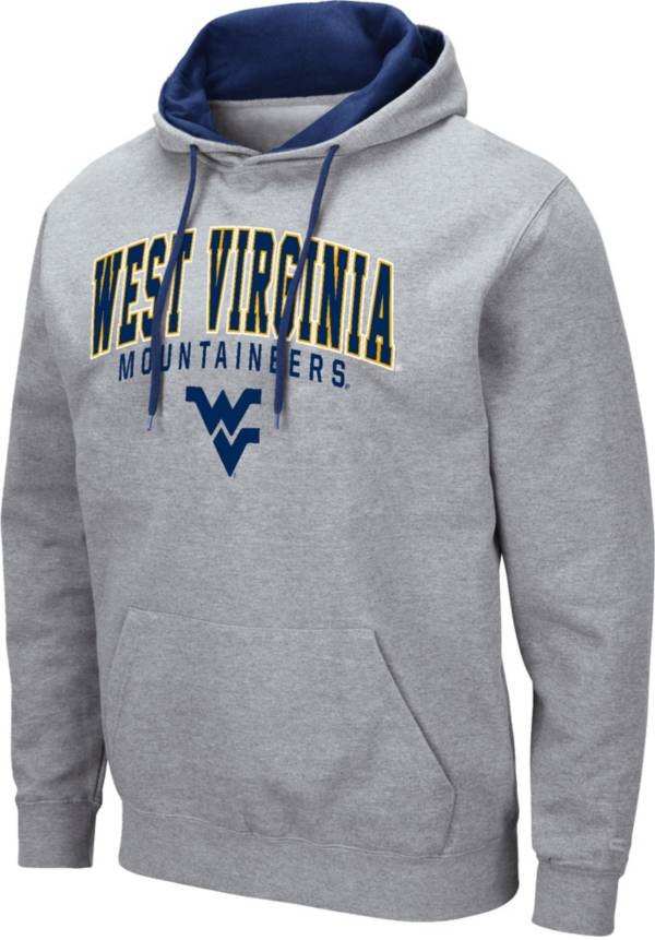 Colosseum Men's West Virginia Mountaineers Grey Hoodie | Dick's ...