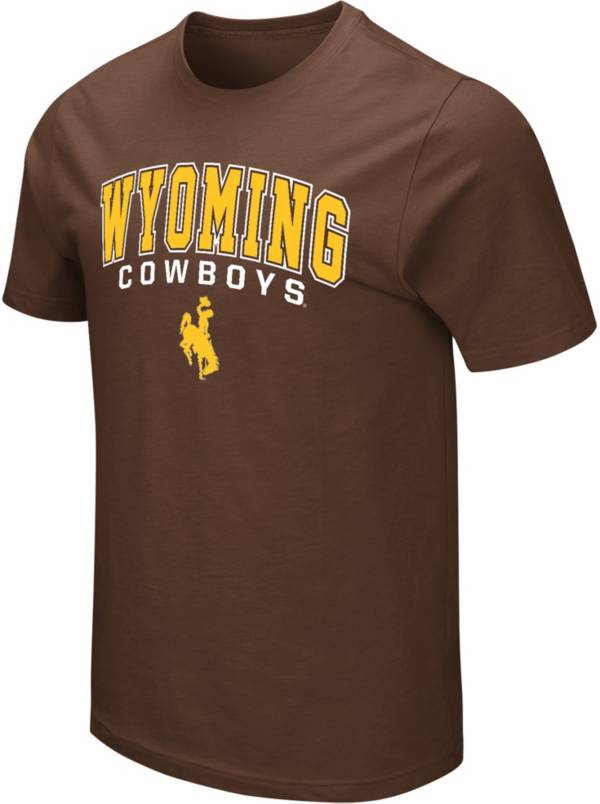 Colosseum Men's Wyoming Cowboys Brown T-Shirt product image