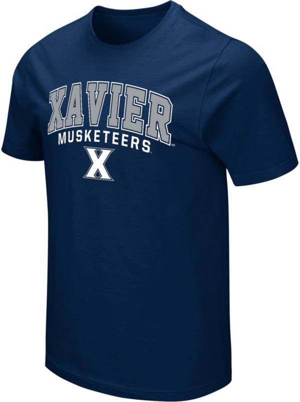 Colosseum Men's Xavier Musketeers Blue T-Shirt product image