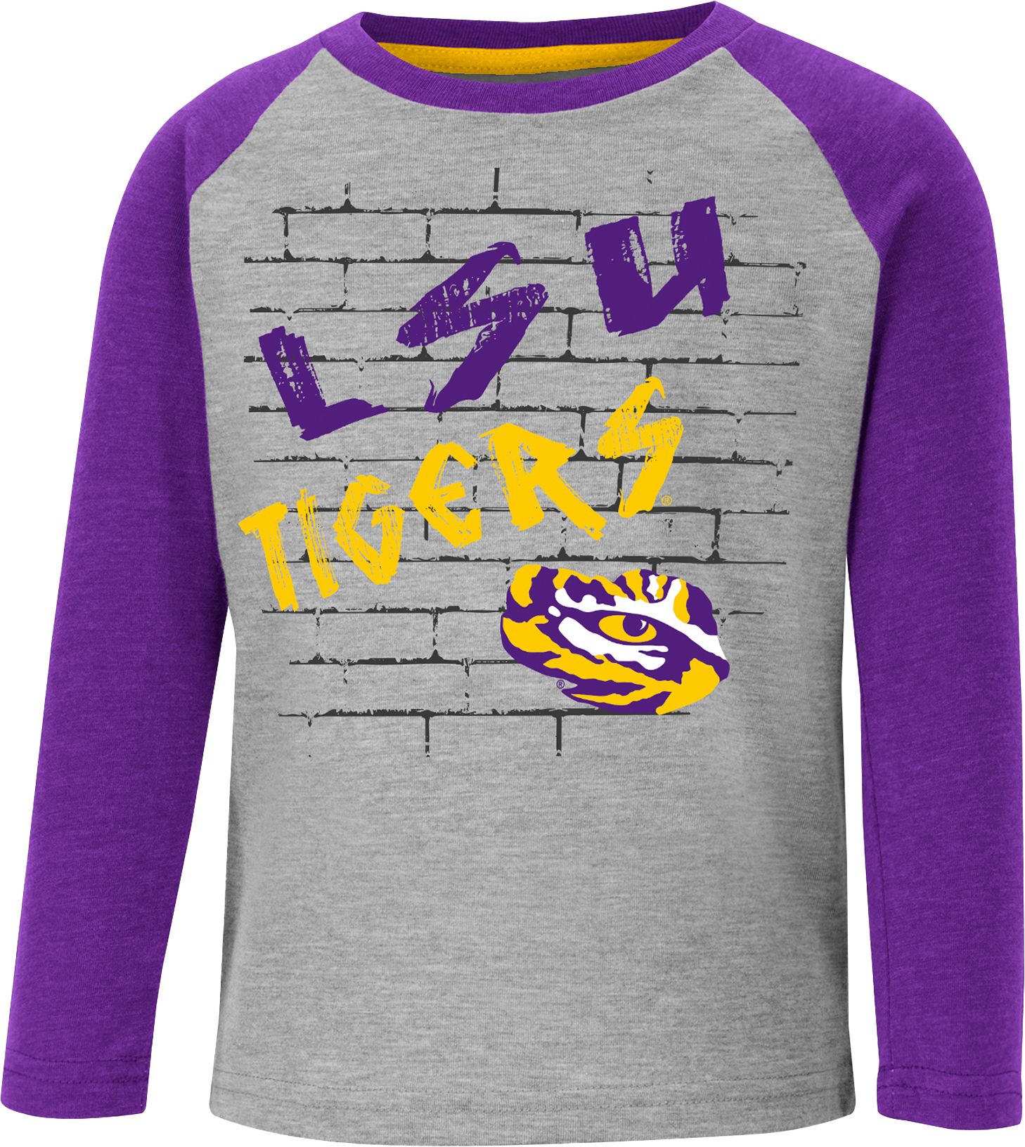 Colosseum Toddler LSU Tigers Gray East 