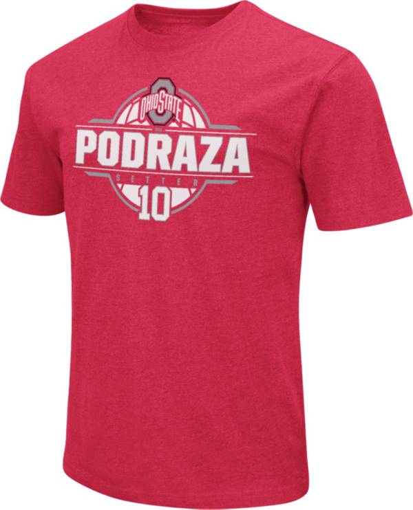 Colosseum Ohio State Buckeyes Scarlet Mac Podraza T-Shirt product image