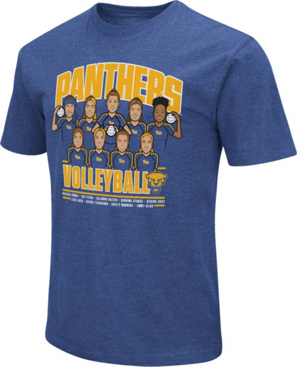Colosseum Pitt Panthers Blue Volleyball Team T-Shirt product image