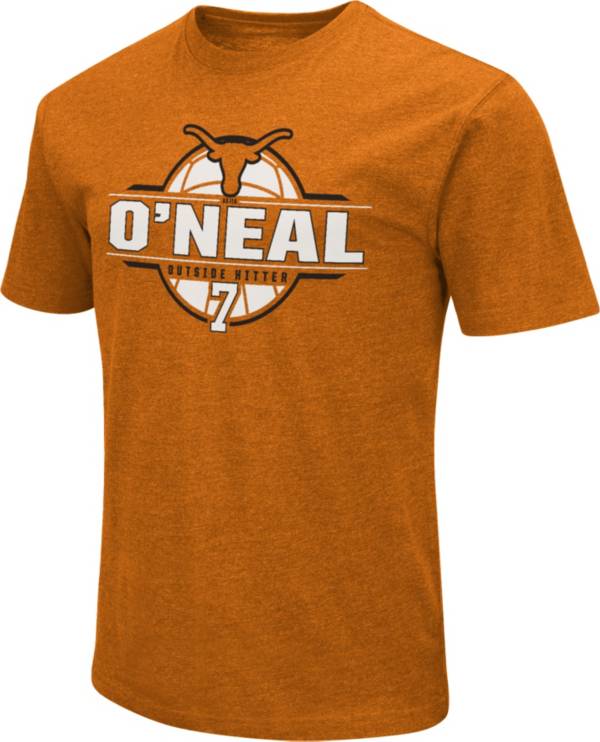 Colosseum Texas Longhorns Burnt Orange Asjia O'Neal T-Shirt product image