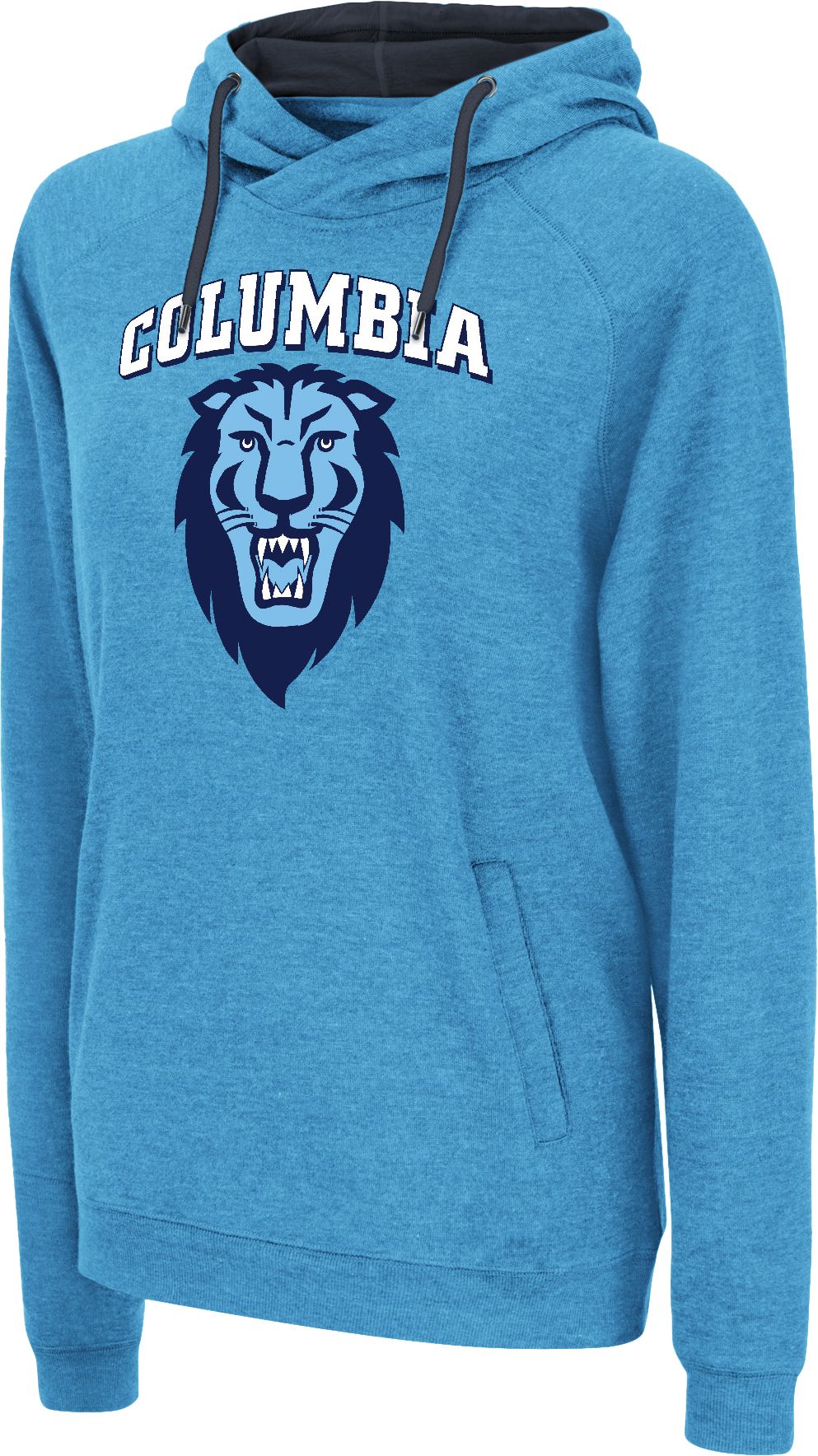 Colosseum Women's Columbia Lions Light Blue Hoodie