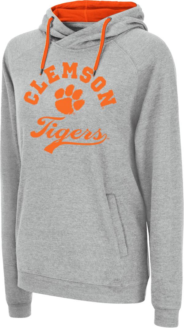 Grey hot sale clemson hoodie