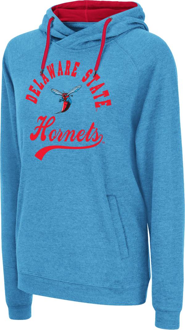 Colosseum Women's Delaware State Hornets Columbia Blue Hoodie product image