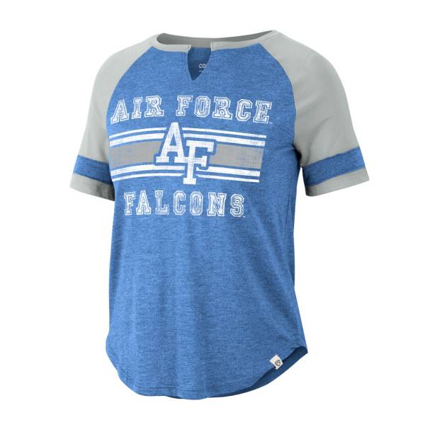 Colosseum Women's Air Force Falcons Blue Raglan T-Shirt product image
