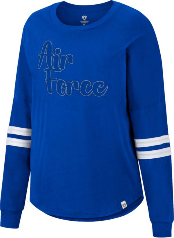 Colosseum Women's Air Force Falcons Blue Earth Longsleeve T-Shirt product image